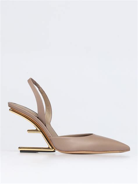 fendi monster heels|fendi high heel slingbacks.